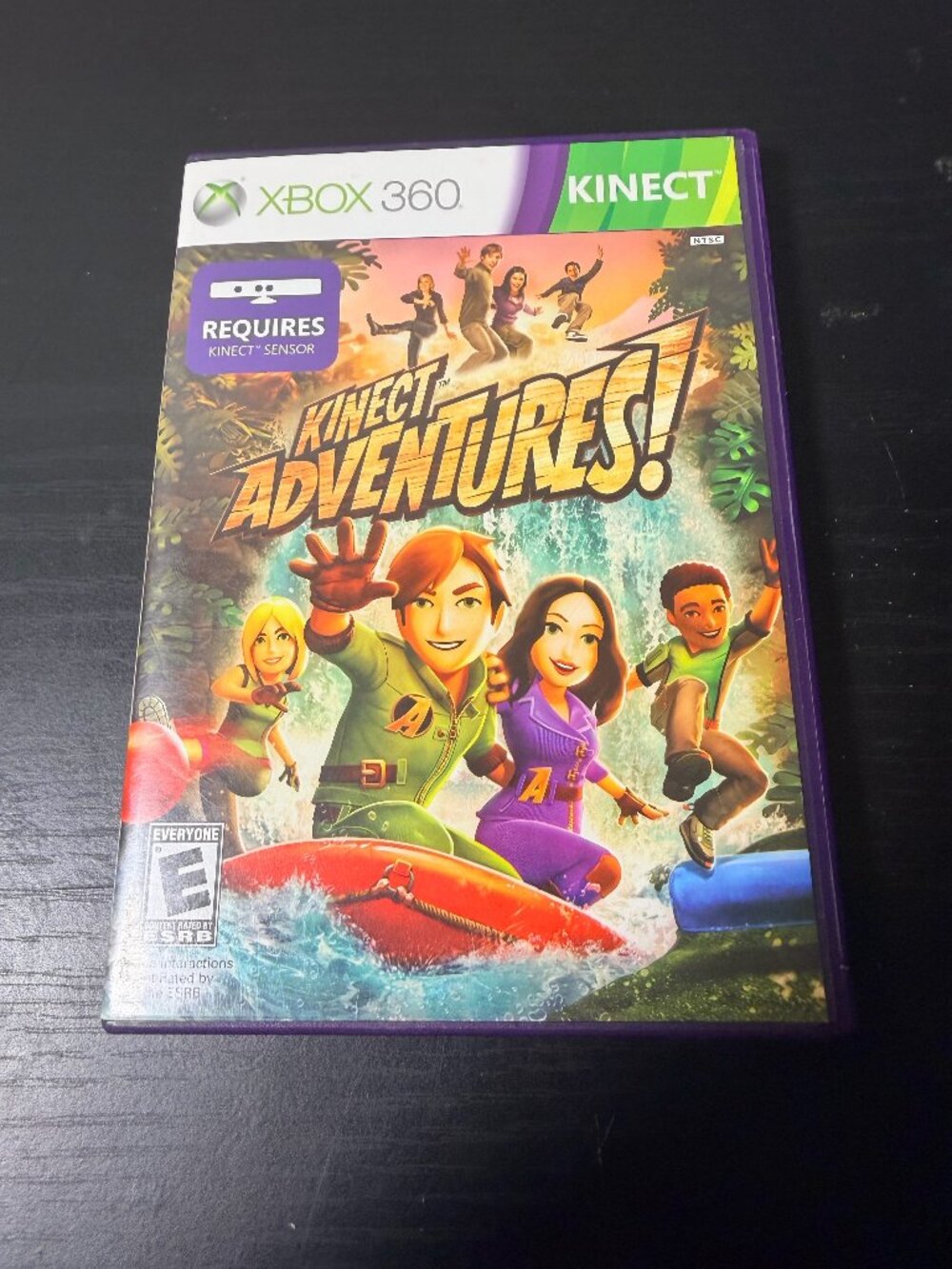 Kinect Adventures Xbox 360 Kinect Game - Complete in Case